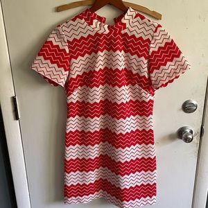 1960s geometric minidress sz small